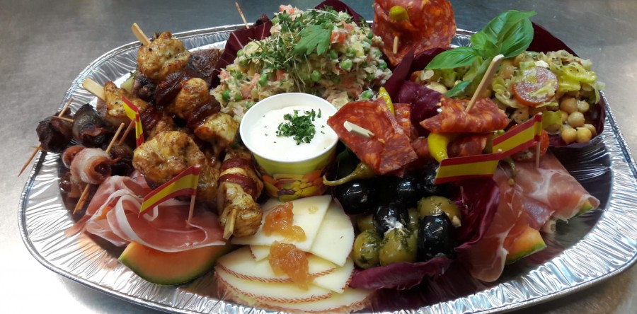 Unsere Tapas-Platte take away